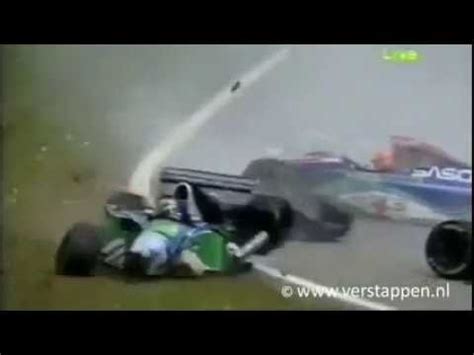 Jos Verstappen Crashes - YouTube