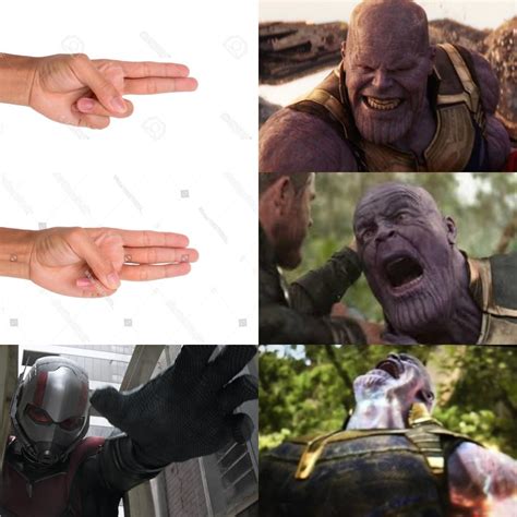 39 Ant-Man Defeating Thanos By Going Up His Butt And Expanding Memes - Funny Gallery | eBaum's World