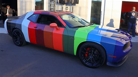 Can't Choose A Color, Now You Can Choose Them All With A New Dodge ...