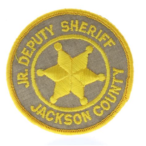 Jr. Deputy Sheriff Jackson County Missouri Uniform Patch | Dragonfly ...