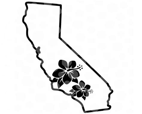 California Map Outline Vector at GetDrawings | Free download