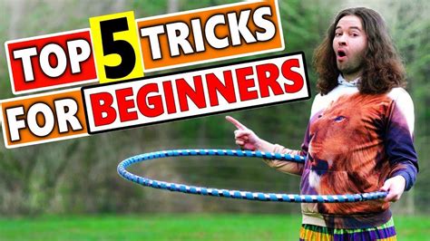 5 Best Beginner Hula Hoop Tricks To Learn Around Waist - YouTube