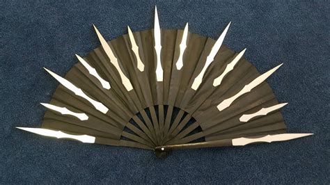 Tai Chi Fans | Pcs Black Folding Fan, Silk Folding Fan With Bamboo Handle, Tai Chi Folding Qucyy ...