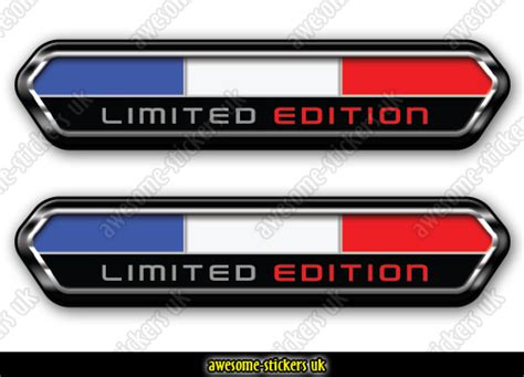 003 - French Flag stickers - Awesome Stickers UK