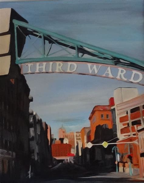 Third Ward Milwaukee, Available at 505 Gallery | Third ward, Watercolor art, Great places