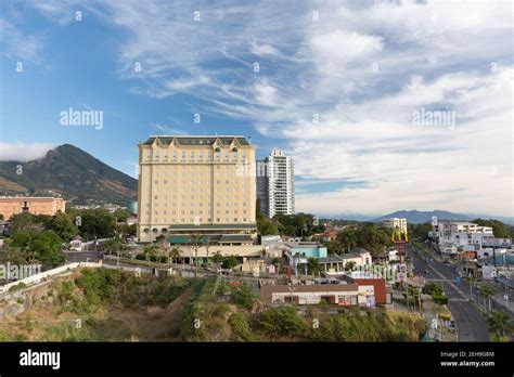 El Salvador San Salvador Skyline of the Zona Rosa of San Salvador Stock Photo - Alamy