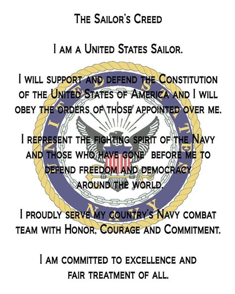 United States Navy Creed