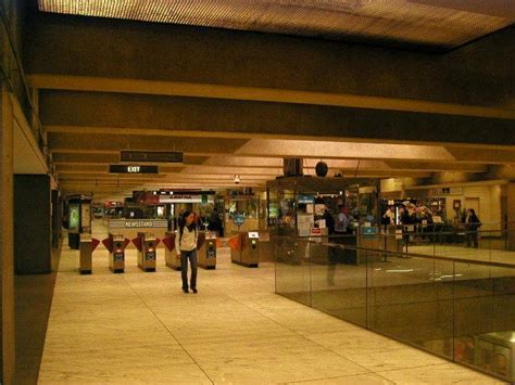 Embarcadero Muni Metro and BART Station - San Francisco, California