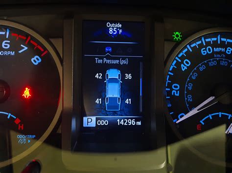 Does the Toyota Tacoma Have a Tire Pressure Display?