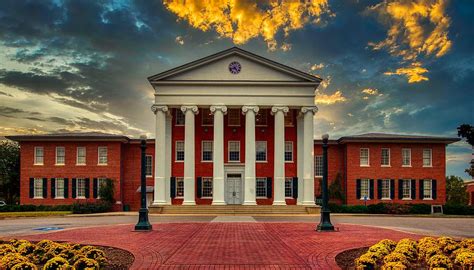 The Lyceum Of Ole Miss At Sunset Photograph by Mountain Dreams - Pixels