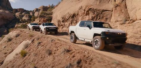 GM releases cool GMC Hummer EV electric pickup off-roading footage and ...