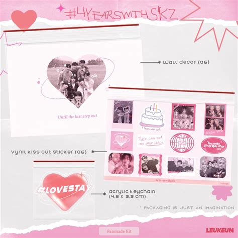 Stray Kids Fanmade Kit - 4yearswithSKZ | Shopee Philippines