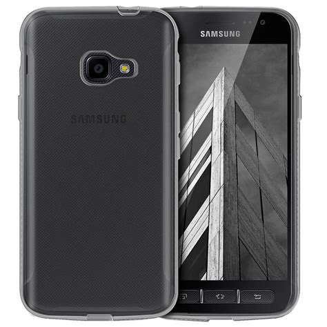 Samsung Galaxy Xcover 4s, Galaxy Xcover 4 Anti-Slip TPU Case - Transparent