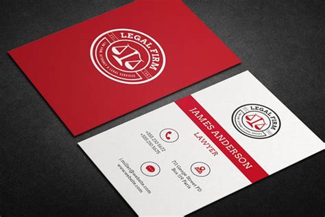 Lawyer Business Card Template | Free & Premium 32+ Templates