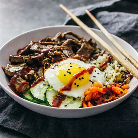 Bibimbap (Korean Beef Bowl) - Savory Tooth