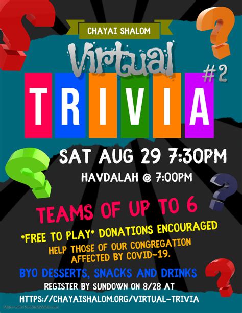 Virtual Trivia Games For Teams - KC Crew Sports and Events | Virtual Trivia : For example, game ...