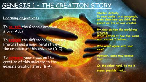 GCSE - Genesis Creation Story by RE4all - Teaching Resources - Tes