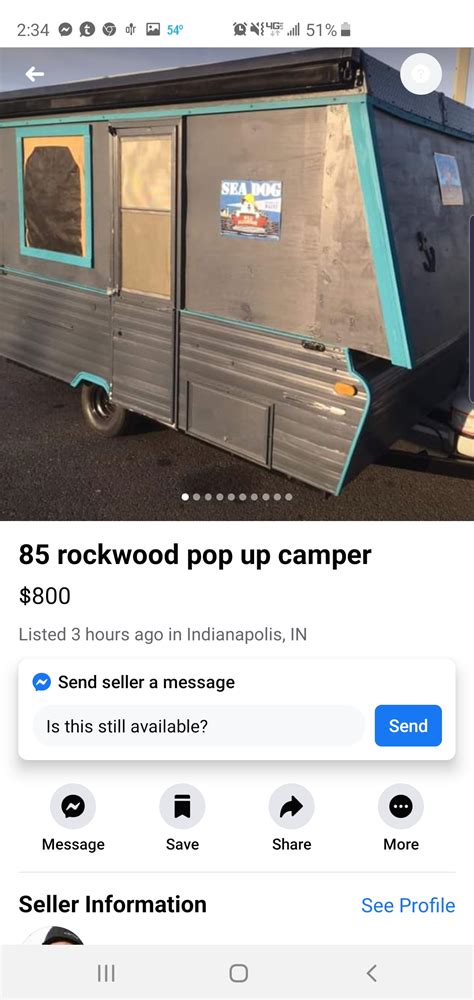 Converted pop up to hard side camper.. : r/delusionalcraigslist