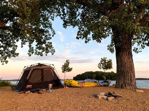 Happyly: Percy Priest Lake Island Camping