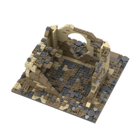 WWII War Ruins Military Scene Set | Medievalbrick