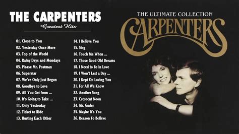 The Carpenters Gold: Best Songs Of The Carpenters - Greatest Hits Full ...