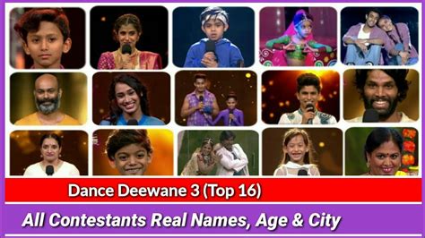 Dance Deewane 3, promo! All Contestants Real Names, age & birthplace ...