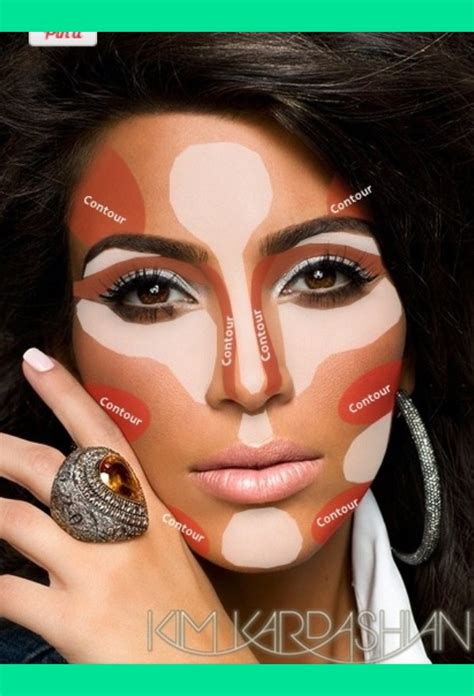 Kim Kardashian Contouring | Ashley S.'s (ash13y_xoxo) Photo | Beautylish