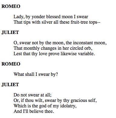 quote from the balcony scene...romeo and juliet | Romeo and juliet, Romeo and juliet balcony, Juliet