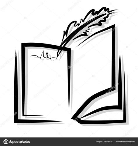 Book Pen Logo Vector Stock Vector Image by ©lunikaanna@gmail.com #185426646