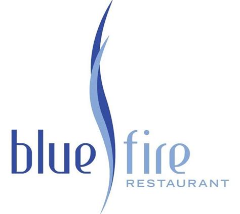 Blue Fire Restaurant Logo