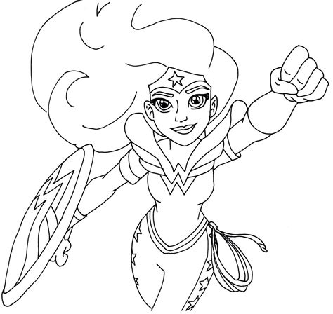 Super Hero High Coloring Pages at GetColorings.com | Free printable colorings pages to print and ...