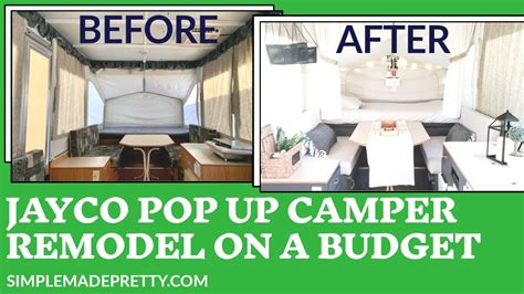 Jayco Swift Pop Up Camper Remodel Update You