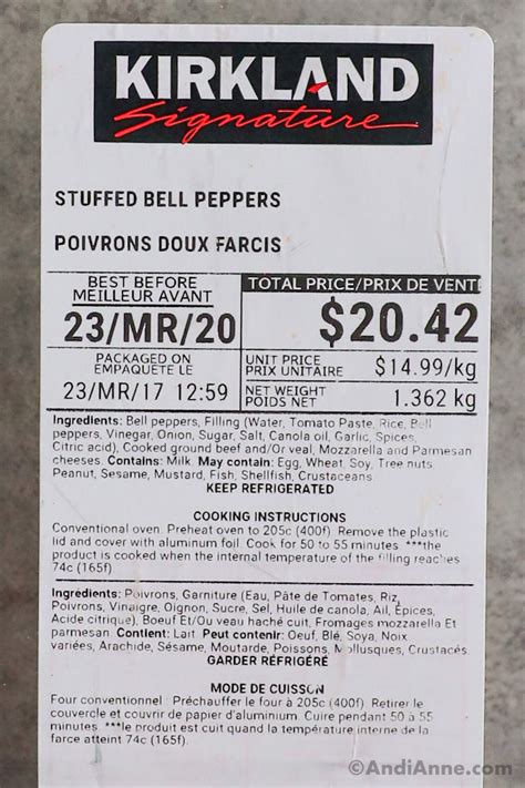 Costco Stuffed Bell Peppers Review + Instructions (2023)