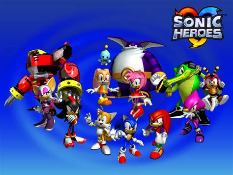 sonic heroes - Sonic Heroes Wallpaper (3096718) - Fanpop