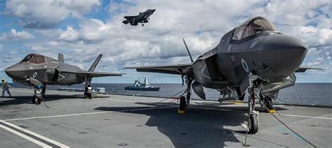 UK’s F-35Bs Land On HMS Queen Elizabeth Aircraft Carrier For The First Time - The Aviationist