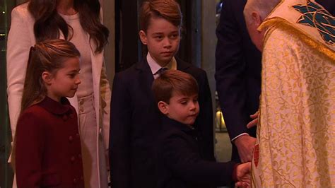 Royal family attends Together at Christmas carol service at Westminster ...