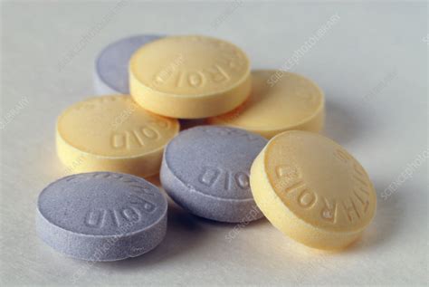 Synthroid (Levothyroxine) Tablets - Stock Image - C017/4915 - Science Photo Library