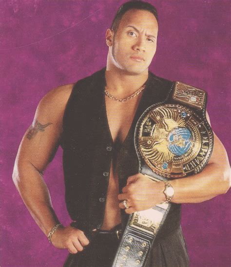 WWF Champion The Rock by EP200002 on DeviantArt