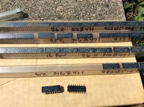 Allen Bradley 316B471 470R x 8 resistor network 8 parallel 470 ohm ...