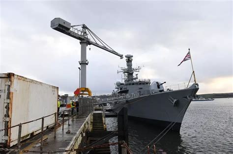 Devonport ceremony marks completion of HMS Portland refit - Plymouth Live