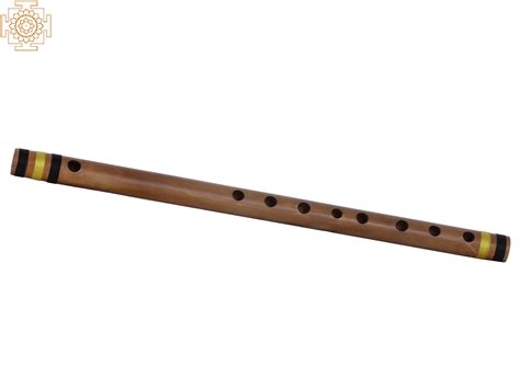 20" Bamboo Flute | Musical Instrument | Exotic India Art