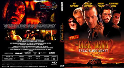 From Dusk Till Dawn 2: Texas Blood Money (1999) German Custom Blu-Ray Cover - DVDcover.Com