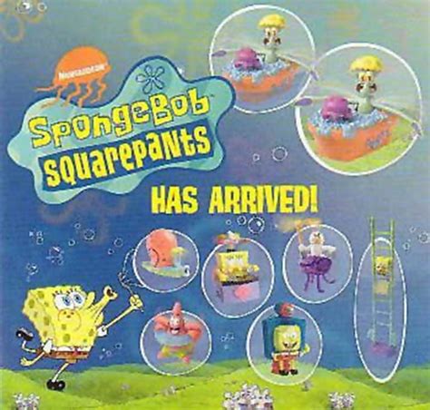 Burger King Jr. Meal Toys 2002 – SpongeBob – Kids Time