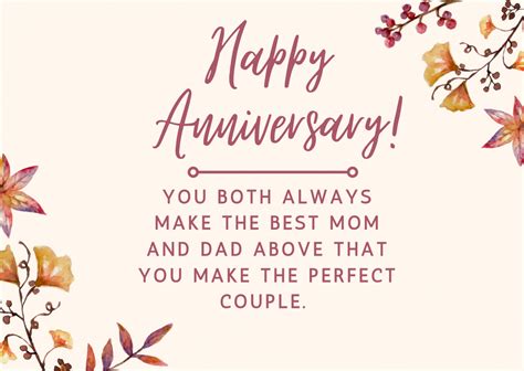 Sweetest happy anniversary quotes, Msg, wishes for parents