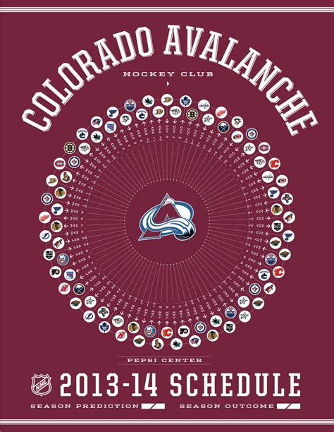 Colorado Avalanche 2013-14 Schedule State Of Colorado, Colorado Avalanche, Erik Johnson, Hockey ...