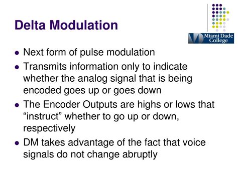 PPT - Delta Modulation PowerPoint Presentation, free download - ID:172491