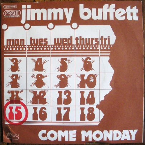 Jimmy Buffett - Come Monday (1974, Vinyl) | Discogs