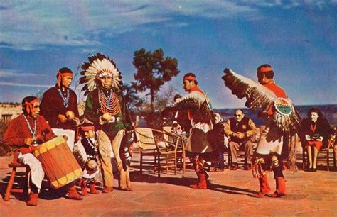 Vintage unused postcard Hopi Indian Dancers, Grand Canyon, AZ | Native ...