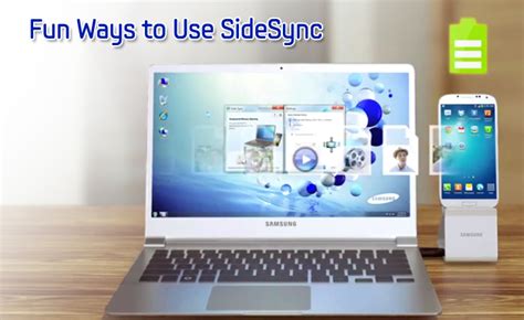 Fun Ways to Use SideSync – Samsung Global Newsroom