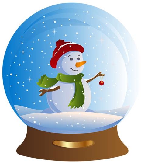 Snowman Snowglobe Transparent PNG Clip Art Image | Snow globes, Clip art, Christmas clipart